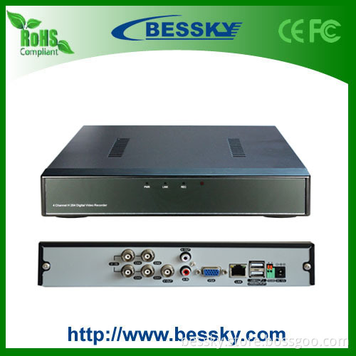 H. 264 4 Channel Standalone Network Mini DVR Recorder System (BE-9604E)